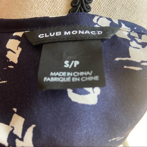 Club Monaco 100% Silk racerback tank top s - Picture 10 of 10